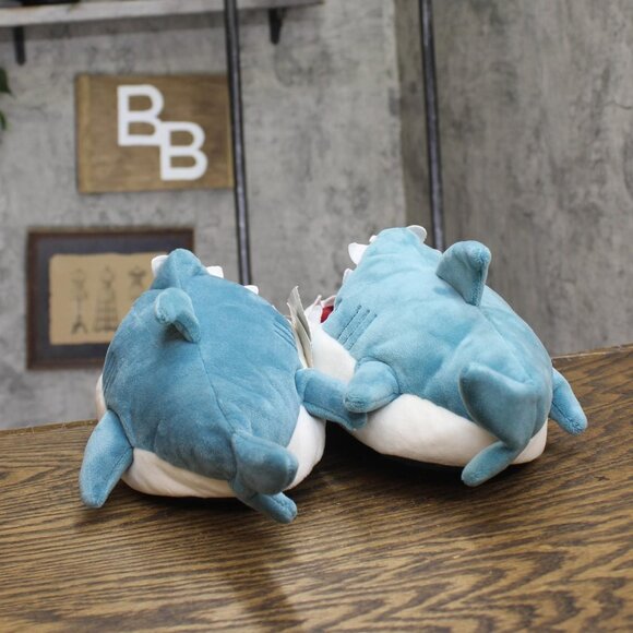 Cat & Jack Kids Boys Knox Shark Ankle Biter Slippers 86004700 Blue M (2-3) - Picture 3 of 10